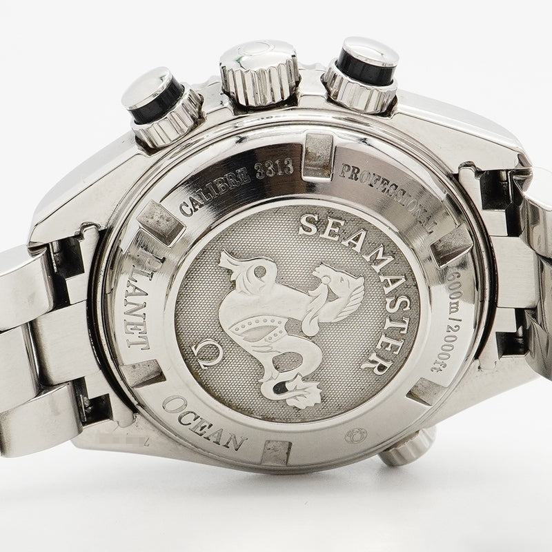 ★最終価格★SALE【6wbc0229】オメガ シーマスタープラネットオーシャン 222.30.38.50.01.001 黒文字盤【中古】腕時計 ボーイズ