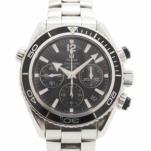 ★最終価格★SALE【6wbc0229】オメガ シーマスタープラネットオーシャン 222.30.38.50.01.001 黒文字盤【中古】腕時計 ボーイズ