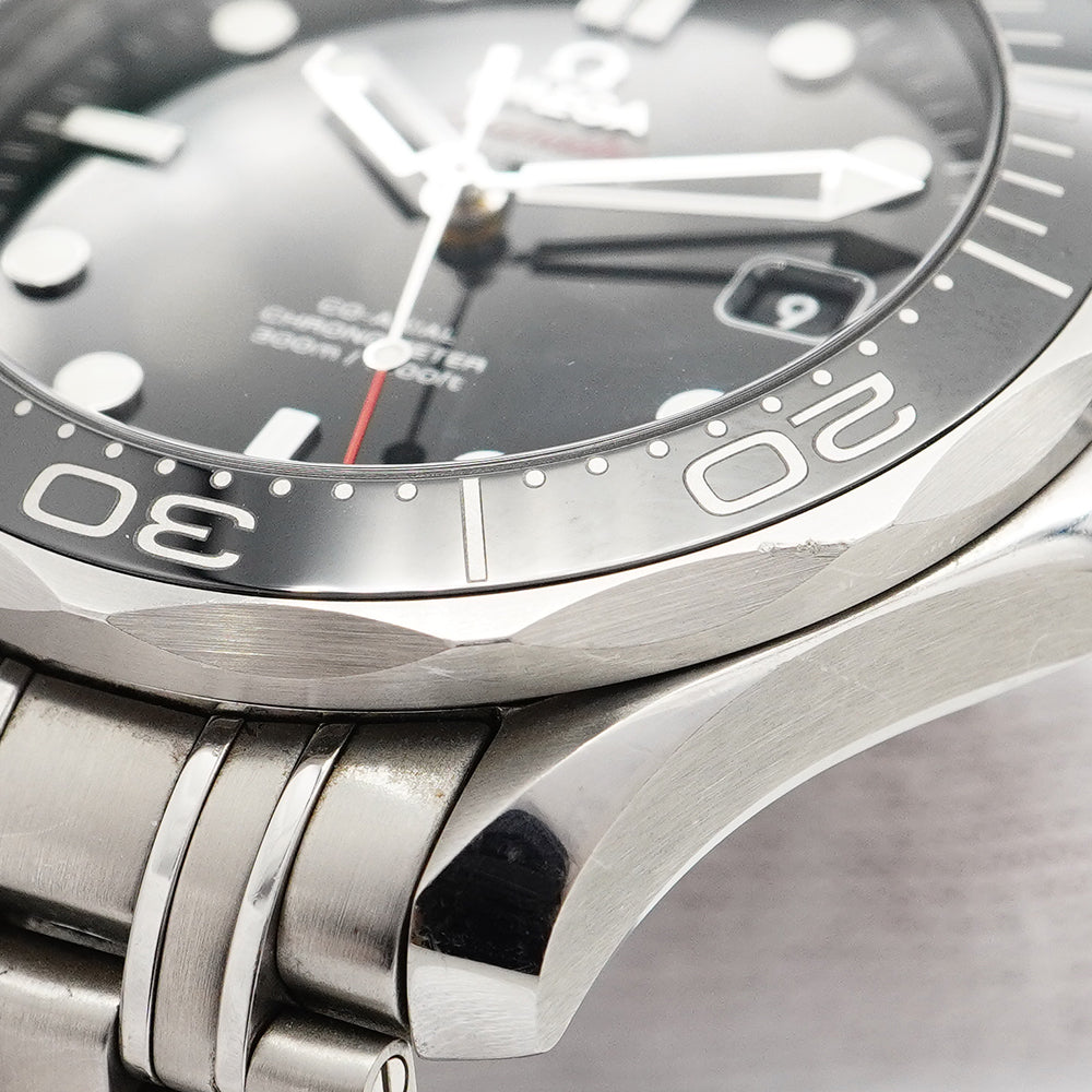 ★最終価格★SALE【6wbc0234】オメガ シーマスター 212.30.41.20.01.003 黒文字盤【中古】腕時計 メンズ