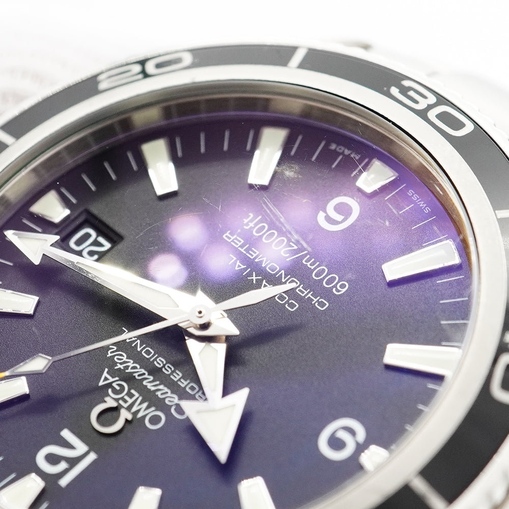 ★最終価格★SALE【6wbc0236】オメガ シーマスター 2201.50 黒文字盤【中古】腕時計 メンズ