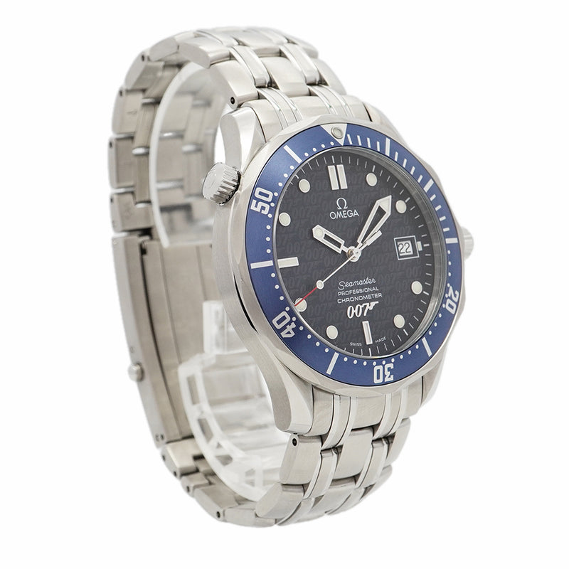 ★最終価格★SALE【6wbc0239】オメガ シーマスター 2537.80 ネイビー文字盤【中古】腕時計 メンズ