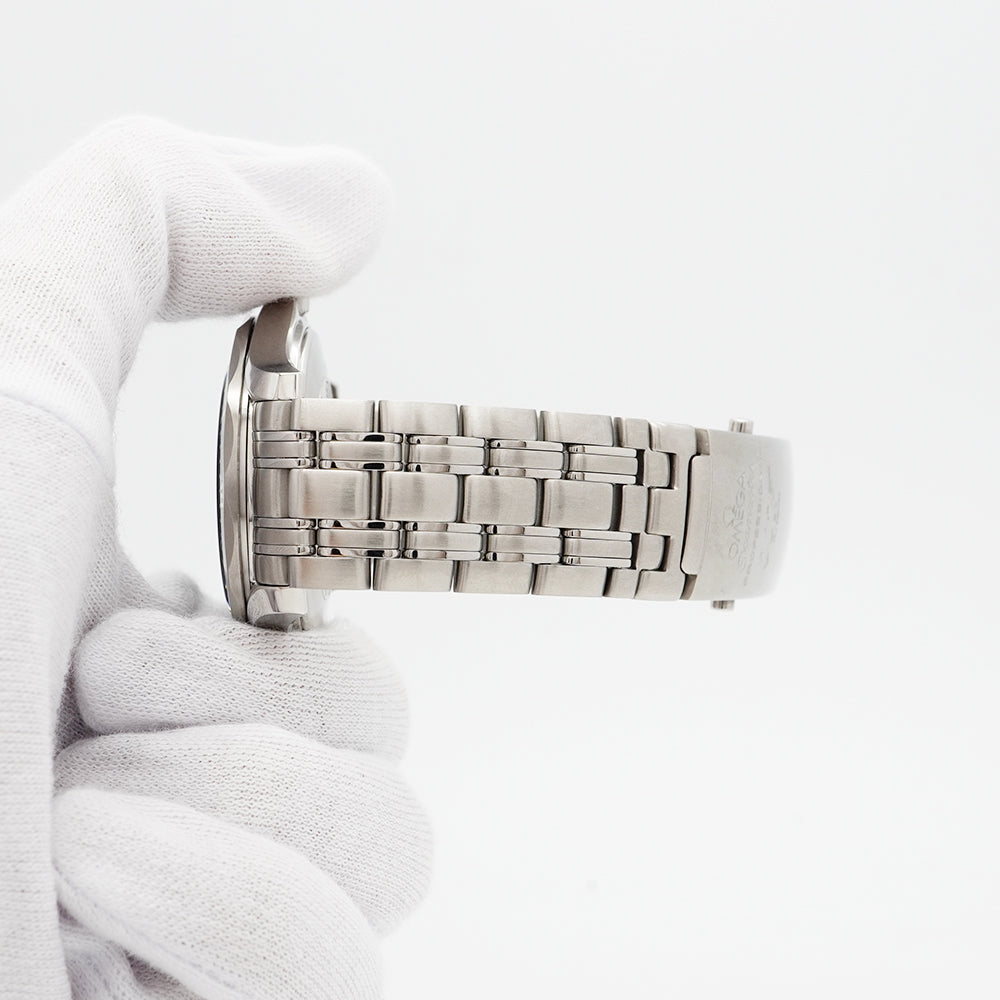 ★最終価格★SALE【6wbc0239】オメガ シーマスター 2537.80 ネイビー文字盤【中古】腕時計 メンズ