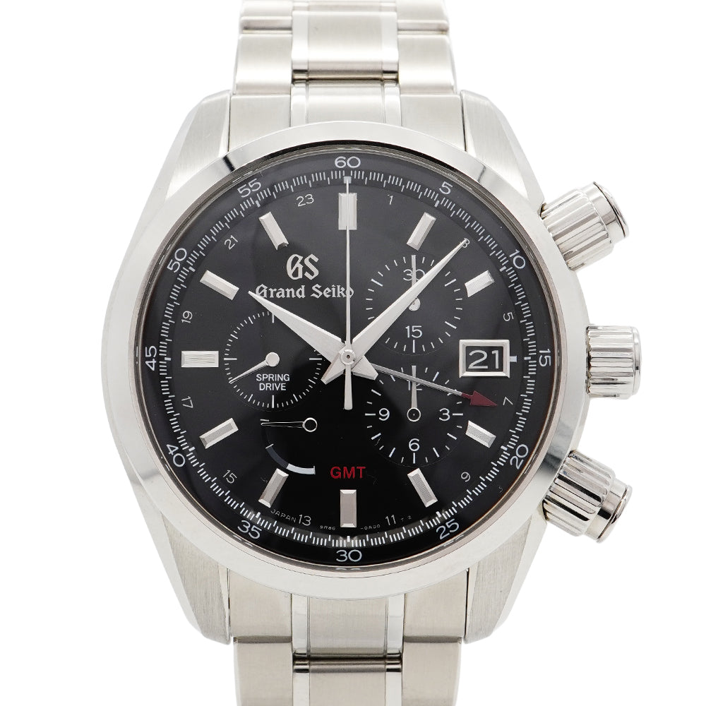 ★SALE【6wbd0261】セイコー グランドセイコー SBGC203/9R86-0AA0 黒文字盤【中古】腕時計 メンズ