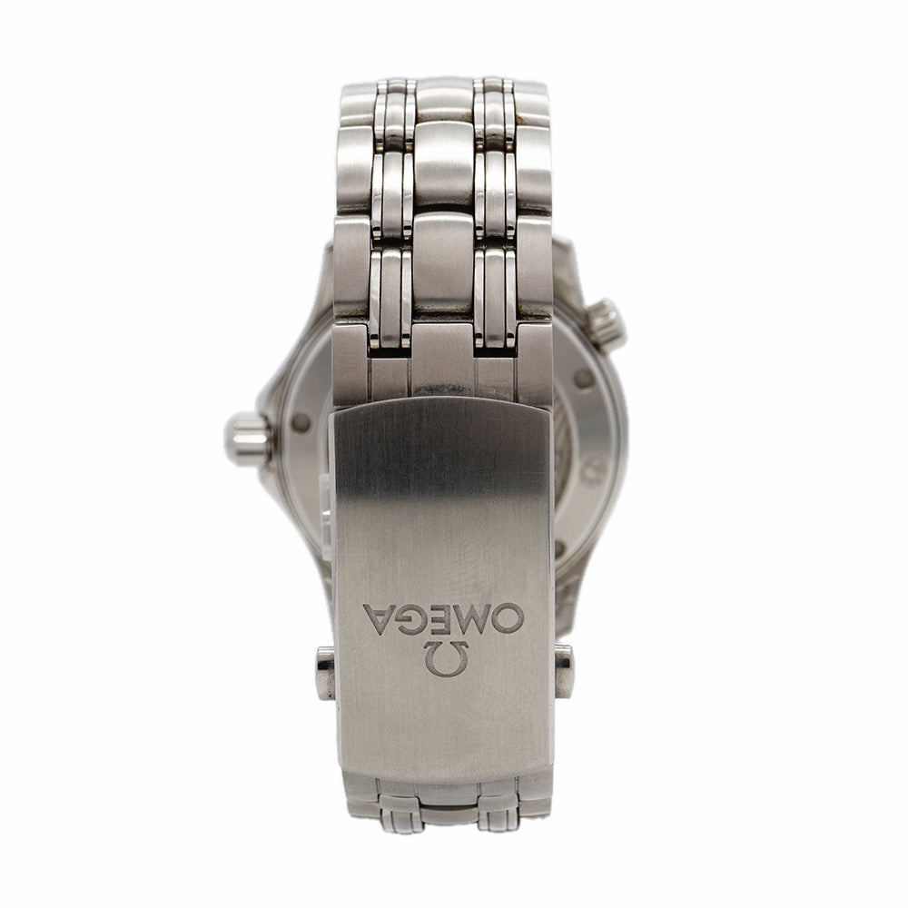 ★SALE【6wbd0262】オメガ シーマスター 212.30.36.20.01.002 黒文字盤【中古】腕時計 ボーイズ