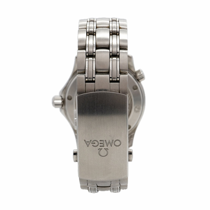 ★SALE【6wbd0262】オメガ シーマスター 212.30.36.20.01.002 黒文字盤【中古】腕時計 ボーイズ