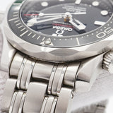 ★SALE【6wbd0262】オメガ シーマスター 212.30.36.20.01.002 黒文字盤【中古】腕時計 ボーイズ