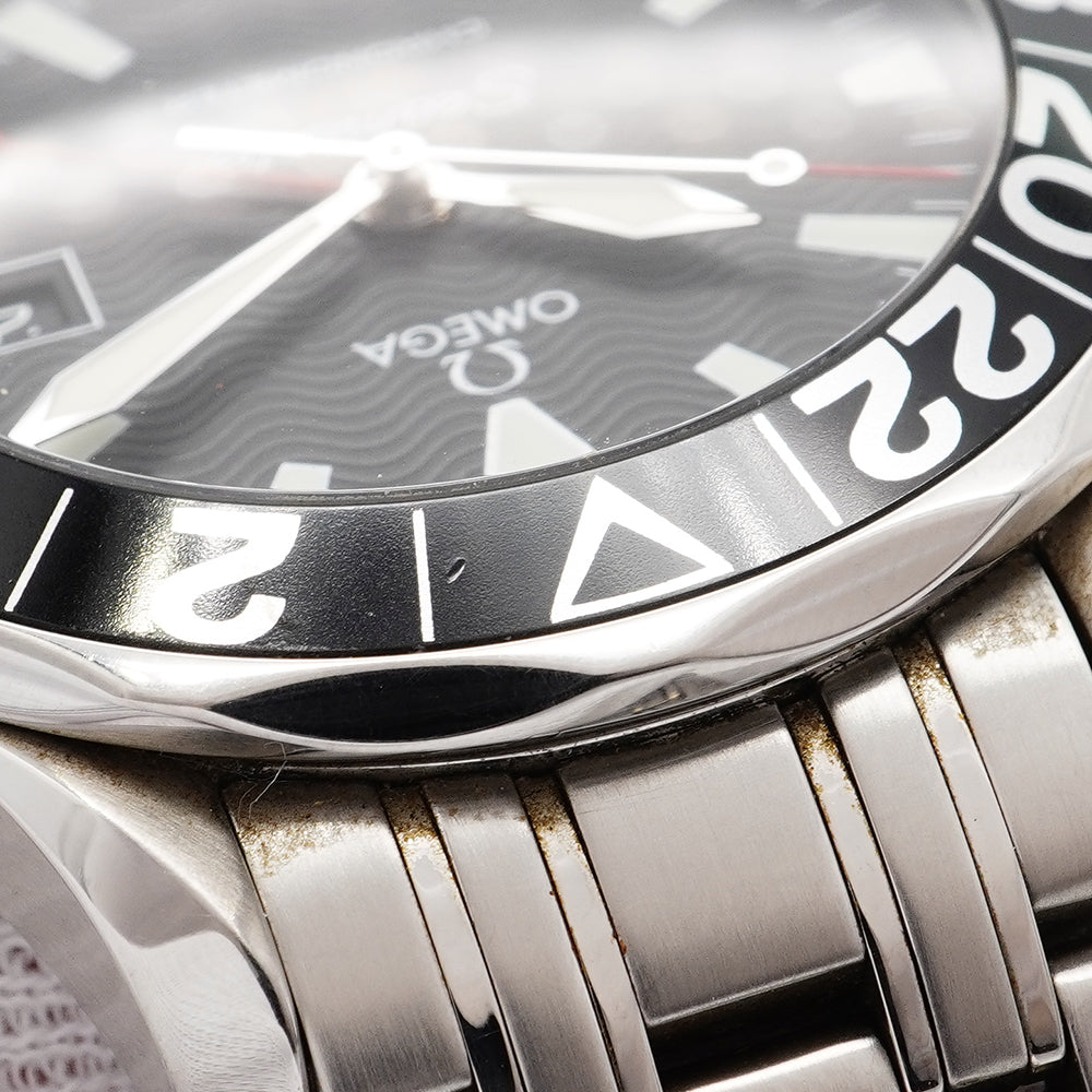 ★SALE【6wbd0267】オメガ シーマスター 2234.50 黒文字盤【中古】腕時計 メンズ