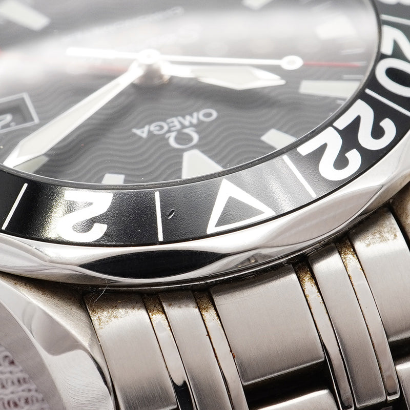 ★SALE【6wbd0267】オメガ シーマスター 2234.50 黒文字盤【中古】腕時計 メンズ