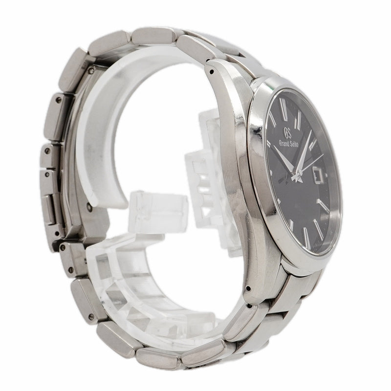 【6wbd0324】セイコー グランドセイコー SBGV223/9F82-0AF0 黒文字盤【中古】腕時計 メンズ