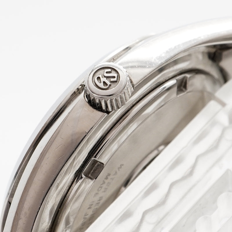 【6wbd0324】セイコー グランドセイコー SBGV223/9F82-0AF0 黒文字盤【中古】腕時計 メンズ