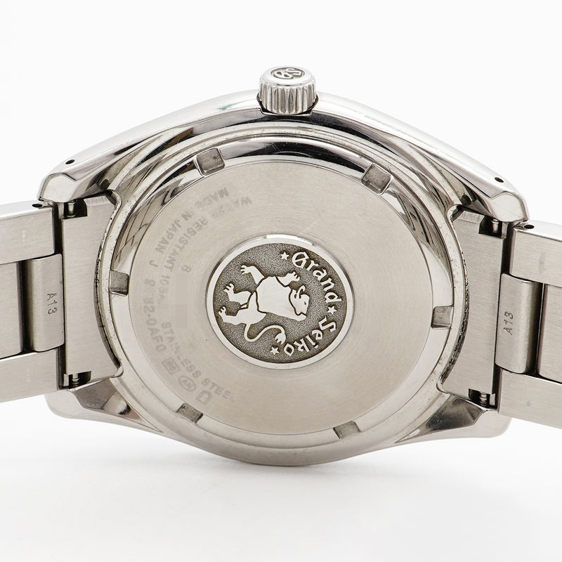 【6wbd0324】セイコー グランドセイコー SBGV223/9F82-0AF0 黒文字盤【中古】腕時計 メンズ