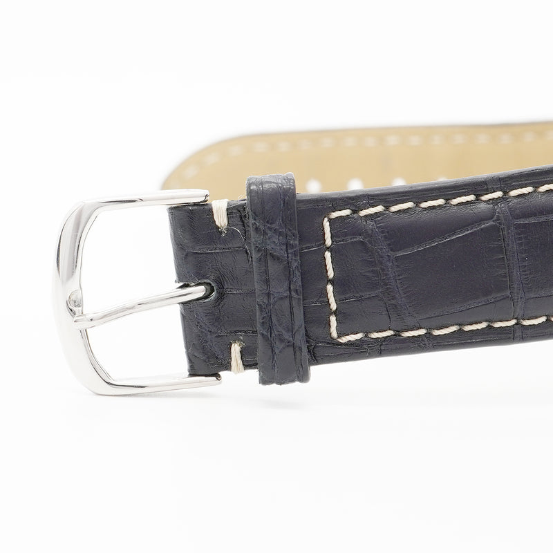 【6wbd0334】フレデリック・コンスタント スリムライン モノリシック FC-810MCN3S6 ネイビー文字盤【中古】腕時計 メンズ