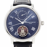 【6wbd0334】フレデリック・コンスタント スリムライン モノリシック FC-810MCN3S6 ネイビー文字盤【中古】腕時計 メンズ