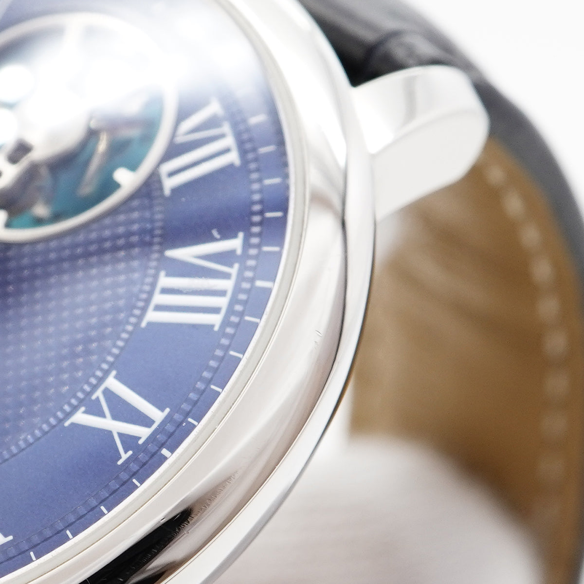 【6wbd0334】フレデリック・コンスタント スリムライン モノリシック FC-810MCN3S6 ネイビー文字盤【中古】腕時計 メンズ