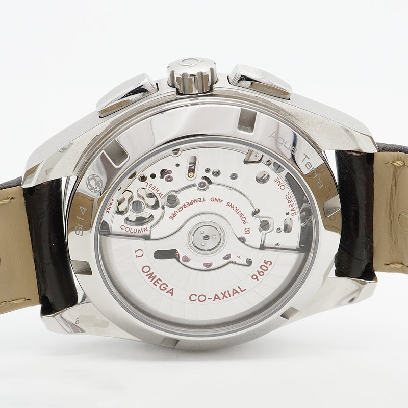 【6wca0023】オメガ シーマスター 231.13.43.52.02.001 シルバー文字盤【中古】腕時計 メンズ