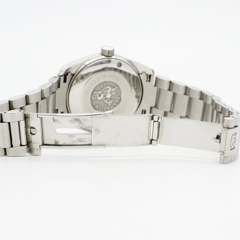 【6wca0088】オメガ シーマスター 2518.50 黒文字盤【中古】腕時計 ボーイズ