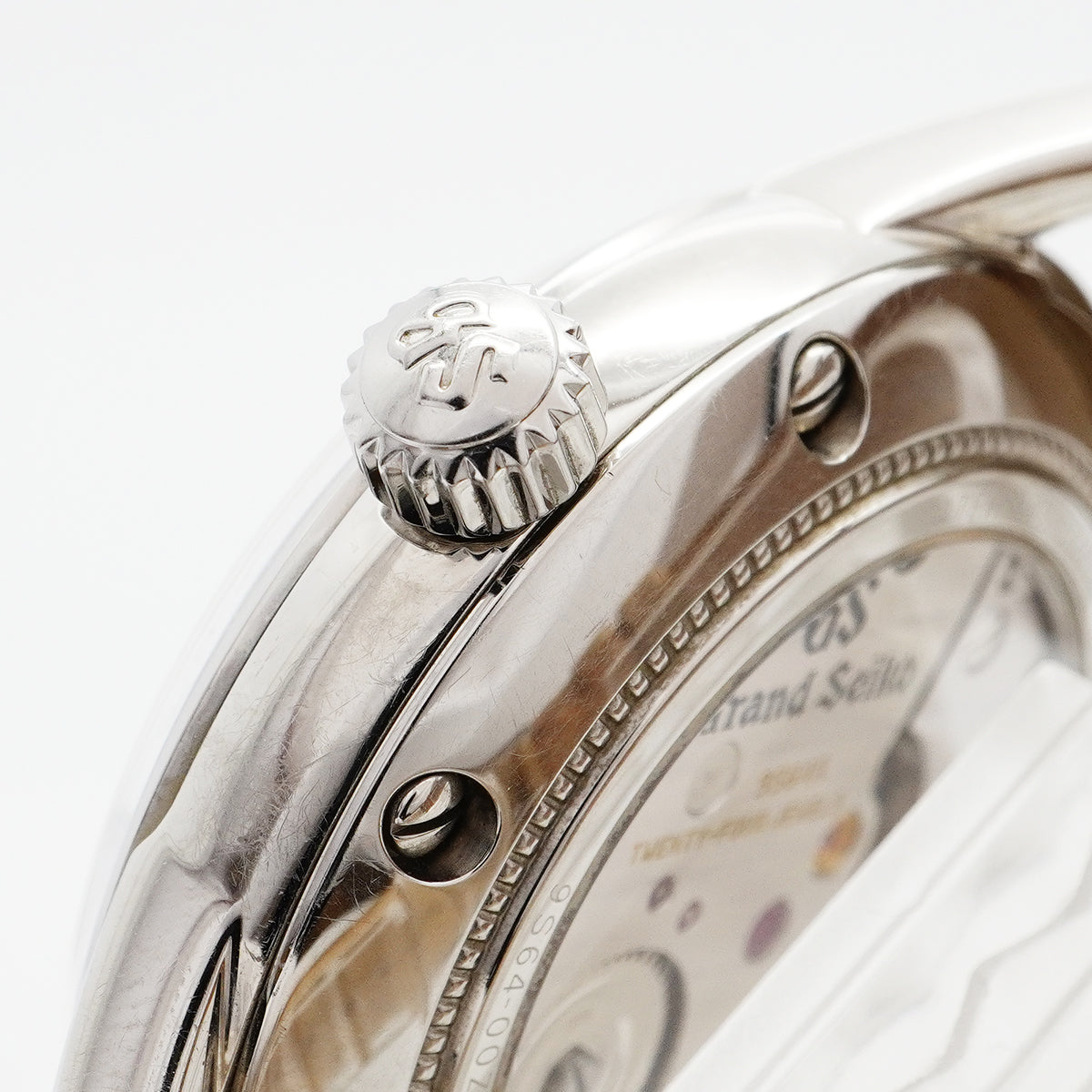 【6wcb0097】セイコー グランドセイコー SBGW281/9S64-00Z0 シルバー文字盤【中古】腕時計 メンズ