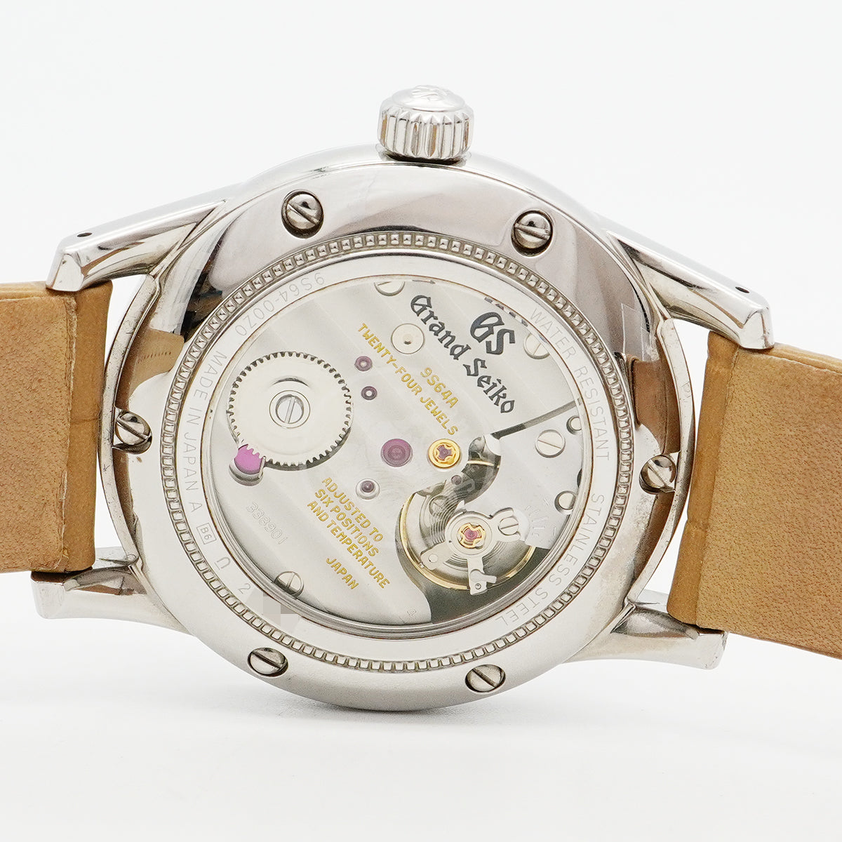 【6wcb0097】セイコー グランドセイコー SBGW281/9S64-00Z0 シルバー文字盤【中古】腕時計 メンズ