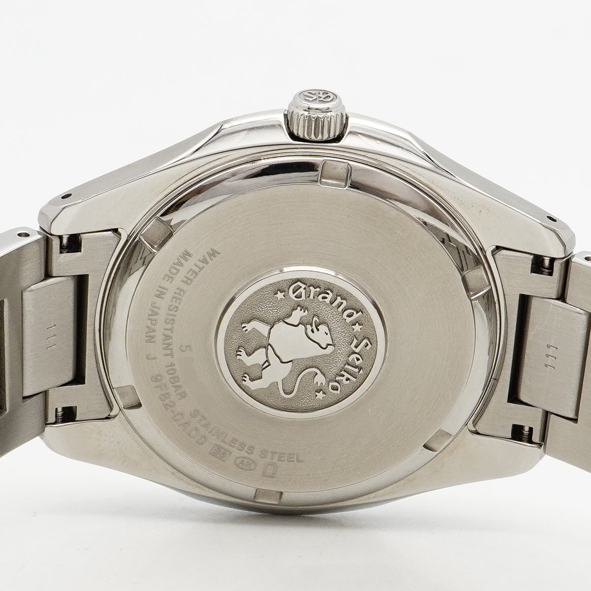 【6wcb0114】セイコー グランドセイコー SBGV015/9F82-0AD0 黒文字盤【中古】腕時計 メンズ