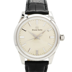 【6wcb0129】セイコー グランドセイコー SBGW301/9S64-00Z0 アイボリー文字盤【中古】腕時計 メンズ