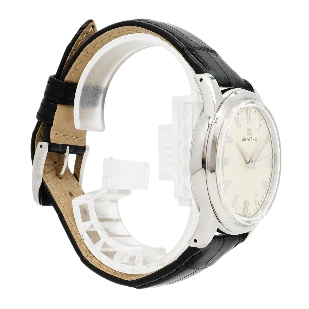 【6wcb0129】セイコー グランドセイコー SBGW301/9S64-00Z0 アイボリー文字盤【中古】腕時計 メンズ