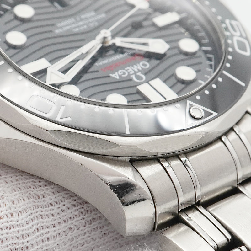 【6wcb0135】オメガ シーマスター 210.30.42.20.01.001 黒文字盤【中古】腕時計 メンズ