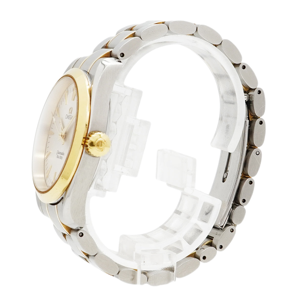 【6wcb0155】オメガ シーマスター 2318.30 シルバー文字盤【中古】腕時計 メンズ