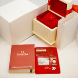 【6wcb0172】オメガ シーマスター 231.10.30.61.02.001 シルバー文字盤【中古】腕時計 レディース