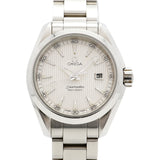 【6wcb0172】オメガ シーマスター 231.10.30.61.02.001 シルバー文字盤【中古】腕時計 レディース