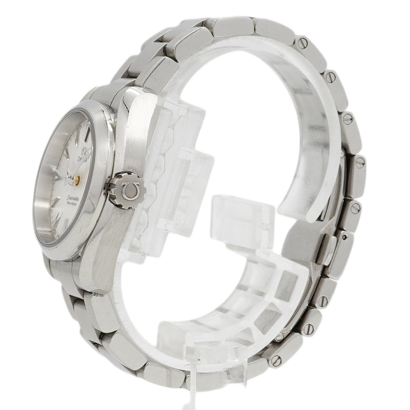 【6wcb0172】オメガ シーマスター 231.10.30.61.02.001 シルバー文字盤【中古】腕時計 レディース