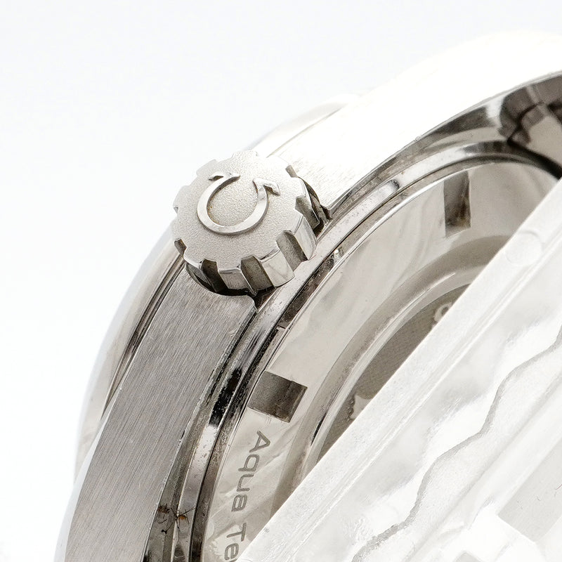 【6wcb0172】オメガ シーマスター 231.10.30.61.02.001 シルバー文字盤【中古】腕時計 レディース