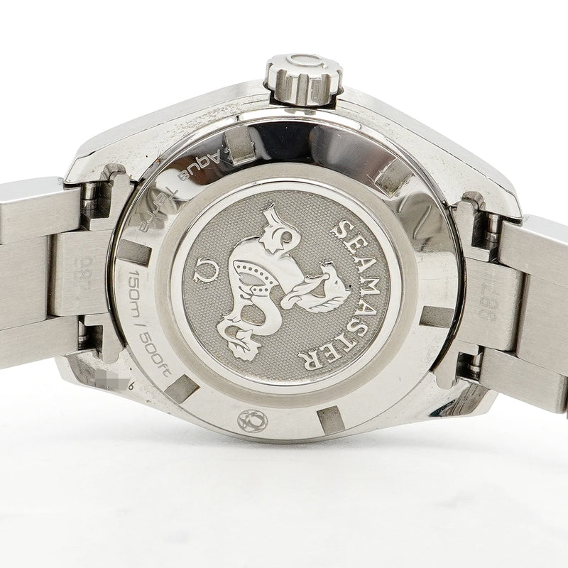 【6wcb0172】オメガ シーマスター 231.10.30.61.02.001 シルバー文字盤【中古】腕時計 レディース