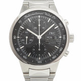 ★SALE【6wcd0306】IWC アイダブリューシー シャフハウゼン GST クロノグラフ IW370708 黒文字盤【中古】腕時計 メンズ