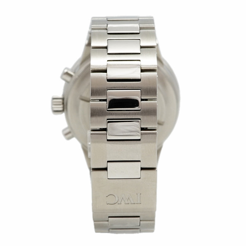 ★SALE【6wcd0306】IWC アイダブリューシー シャフハウゼン GST クロノグラフ IW370708 黒文字盤【中古】腕時計 メンズ