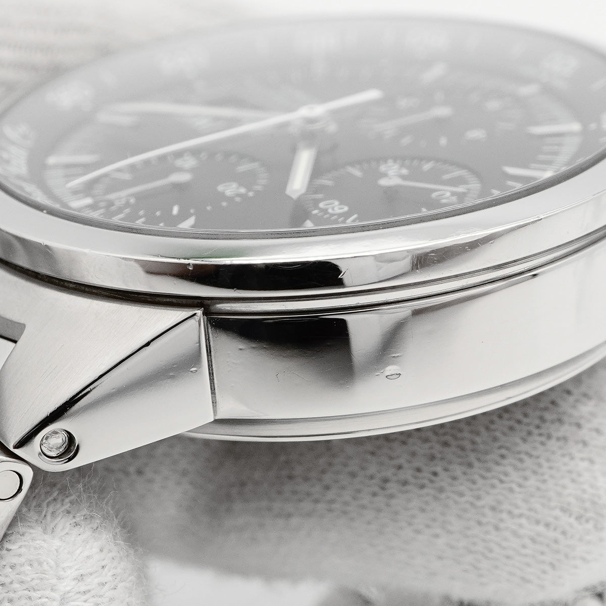 ★SALE【6wcd0306】IWC アイダブリューシー シャフハウゼン GST クロノグラフ IW370708 黒文字盤【中古】腕時計 メンズ