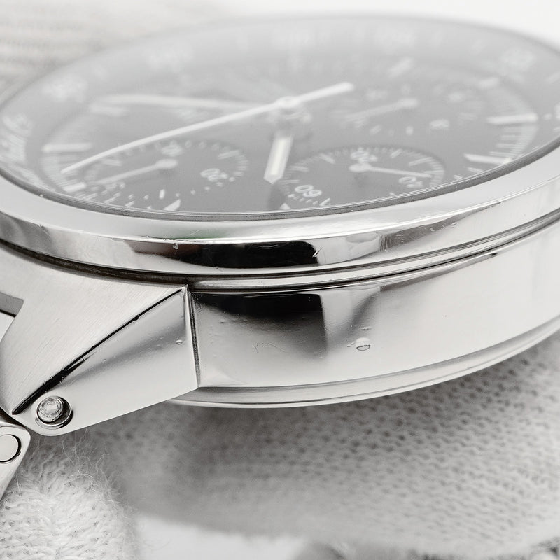 ★SALE【6wcd0306】IWC アイダブリューシー シャフハウゼン GST クロノグラフ IW370708 黒文字盤【中古】腕時計 メンズ