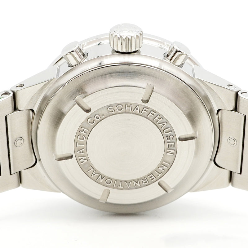 ★SALE【6wcd0306】IWC アイダブリューシー シャフハウゼン GST クロノグラフ IW370708 黒文字盤【中古】腕時計 メンズ