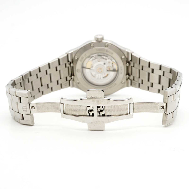 ★最終価格★SALE【6wdc0238】モーリス・ラクロア アイコン AI6008-SS002-430-1 青文字盤【中古】腕時計 メンズ