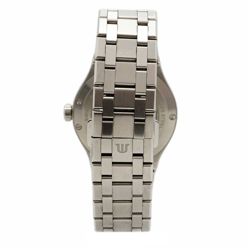 ★最終価格★SALE【6wdc0238】モーリス・ラクロア アイコン AI6008-SS002-430-1 青文字盤【中古】腕時計 メンズ