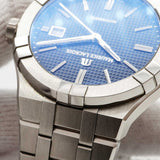 ★最終価格★SALE【6wdc0238】モーリス・ラクロア アイコン AI6008-SS002-430-1 青文字盤【中古】腕時計 メンズ