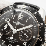 ★在庫処分★最終価格★SALE【6wdc0259】ベル&ロス パイロットクロノグラフ 520S 黒文字盤【中古】腕時計 メンズ