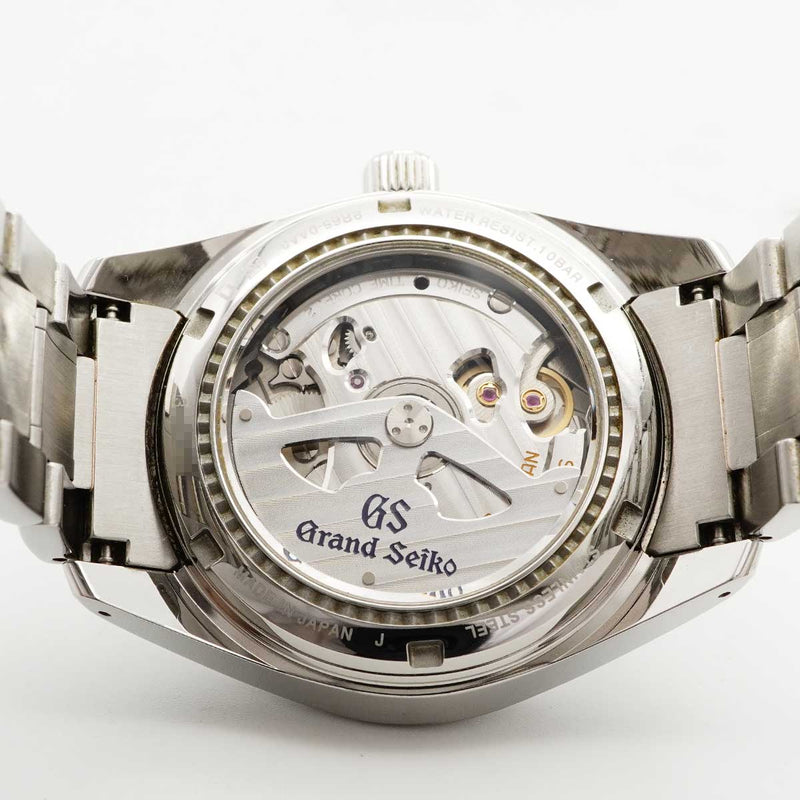 【6wdd0345】セイコー グランドセイコー SBGA003/9R65-0AA0 黒文字盤【中古】腕時計 メンズ