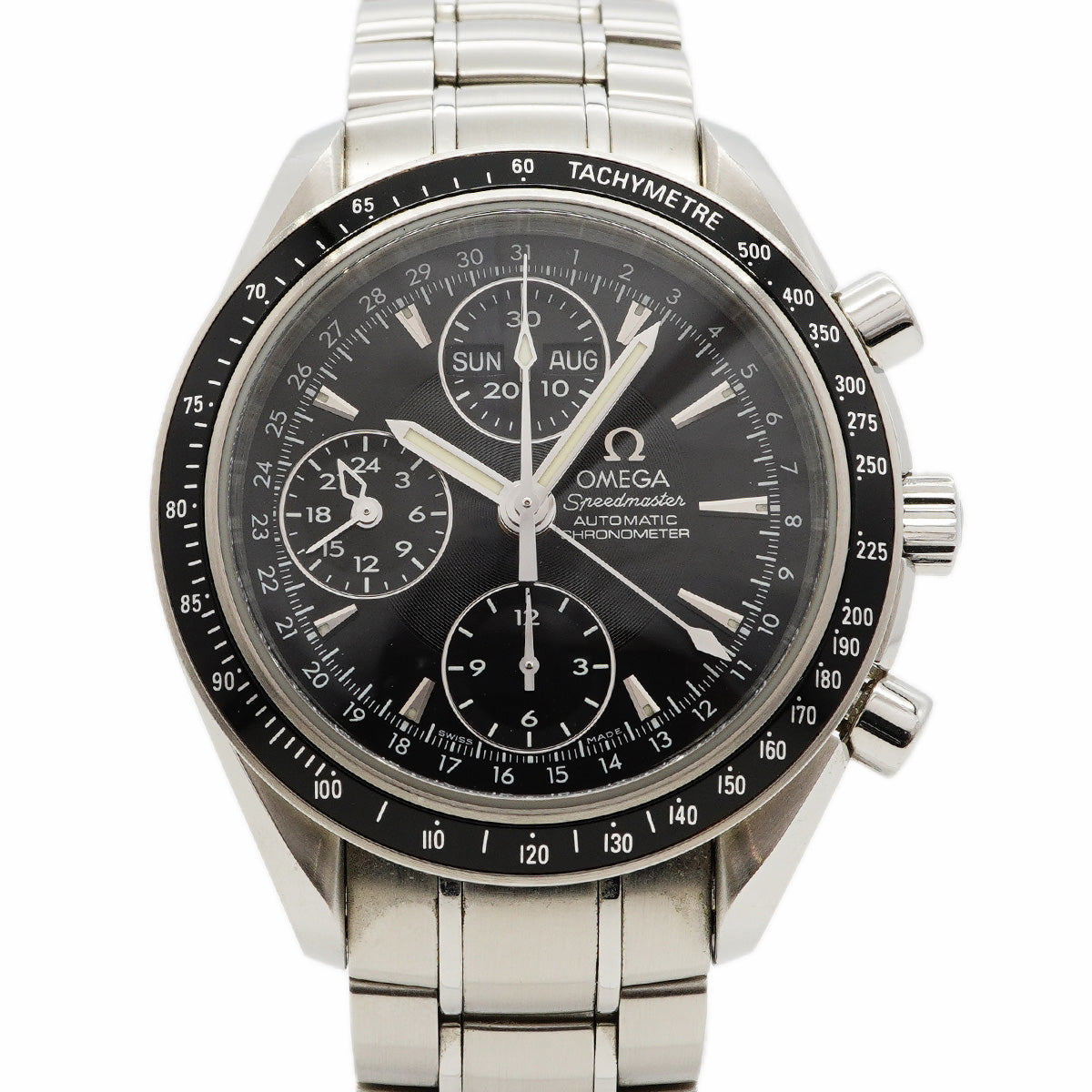【6wec0194】オメガ スピードマスター 3220.50 黒文字盤【中古】腕時計 メンズ