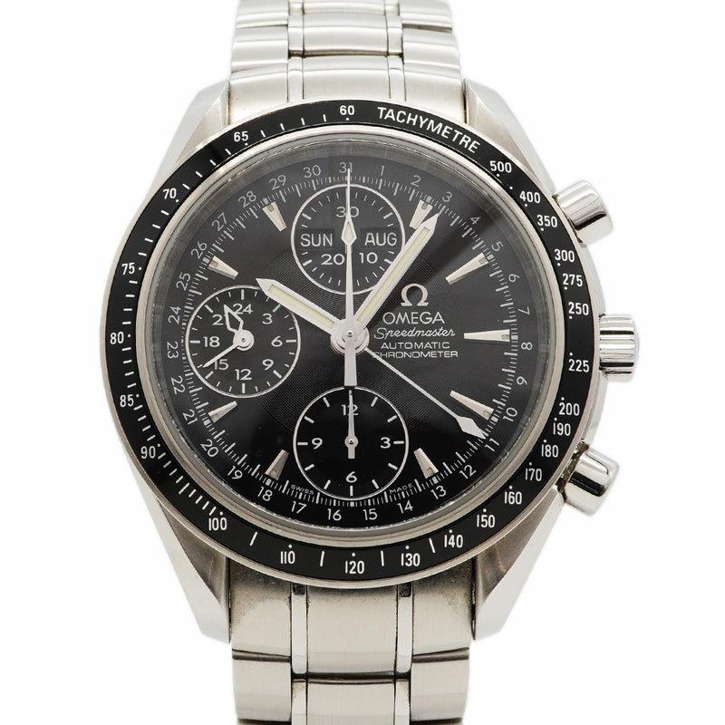 【6wec0194】オメガ スピードマスター 3220.50 黒文字盤【中古】腕時計 メンズ