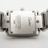 【6wed0300】カルティエ タンクフランセーズSM W51008Q3 白文字盤【中古】腕時計 レディース