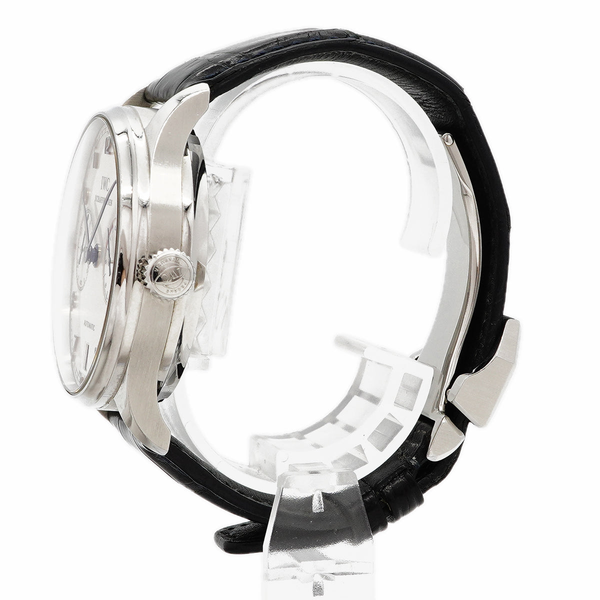【6wee0375】IWC アイダブリューシー シャフハウゼン ポルトギーゼ 7デイズ IW500107 シルバー文字盤【中古】腕時計 メンズ
