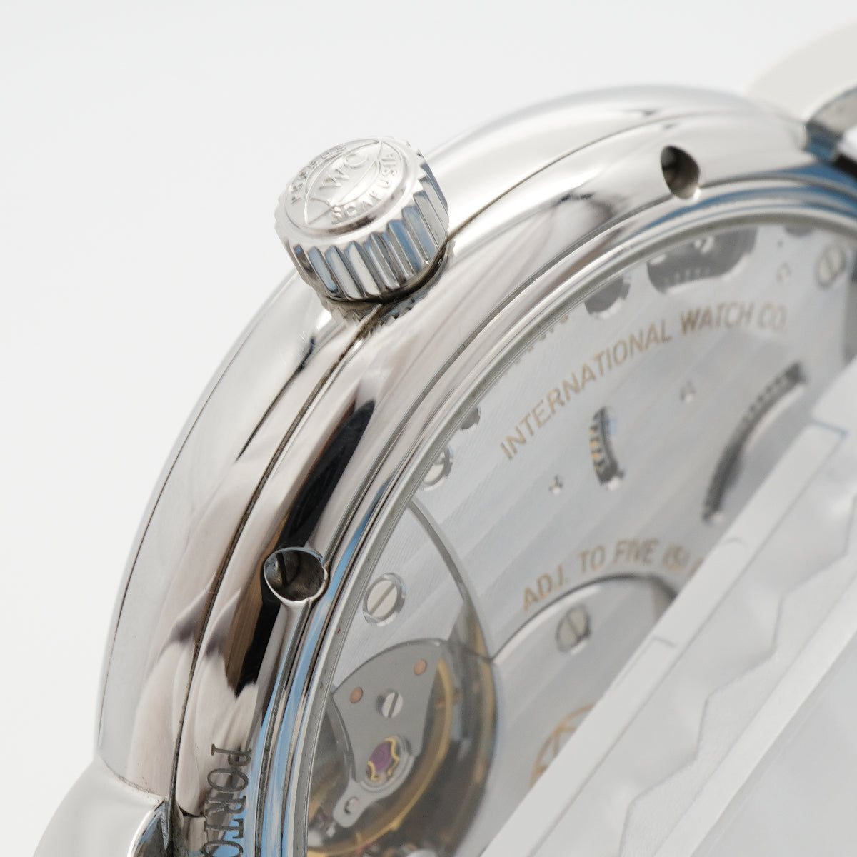 【6wee0399】IWC アイダブリューシー シャフハウゼン ポートフィノ ハンドワインド 8デイズ IW510103 シルバー文字盤【中古】腕時計 メンズ