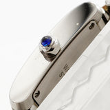 【6wee0404】カルティエ タンクフランセーズSM W51008Q3 アイボリー文字盤【中古】腕時計 レディース