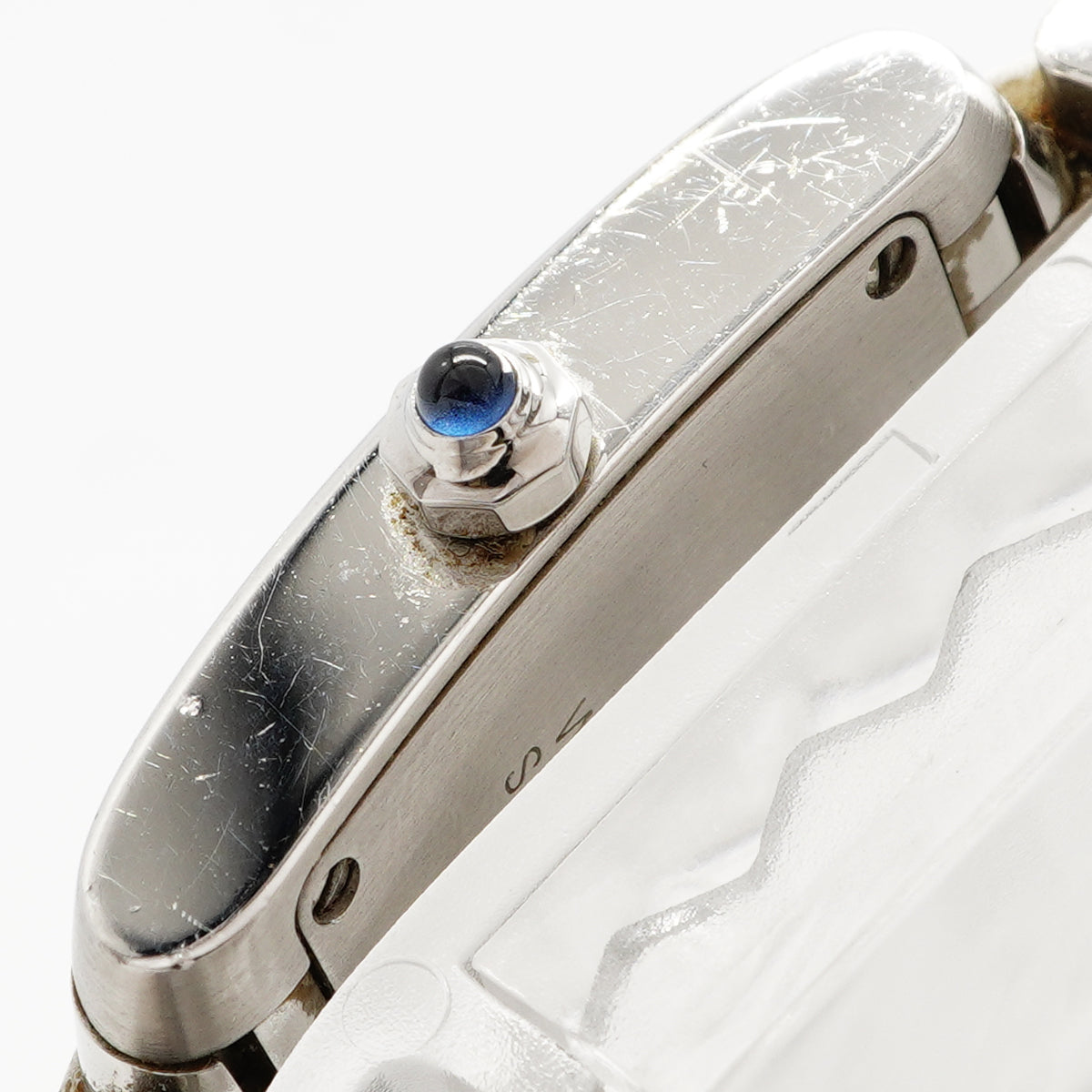 【6wee0406】カルティエ タンクフランセーズSM W51008Q3 アイボリー文字盤【中古】腕時計 レディース