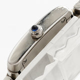 【6wee0407】カルティエ タンクフランセーズSM W51008Q3 アイボリー文字盤【中古】腕時計 レディース